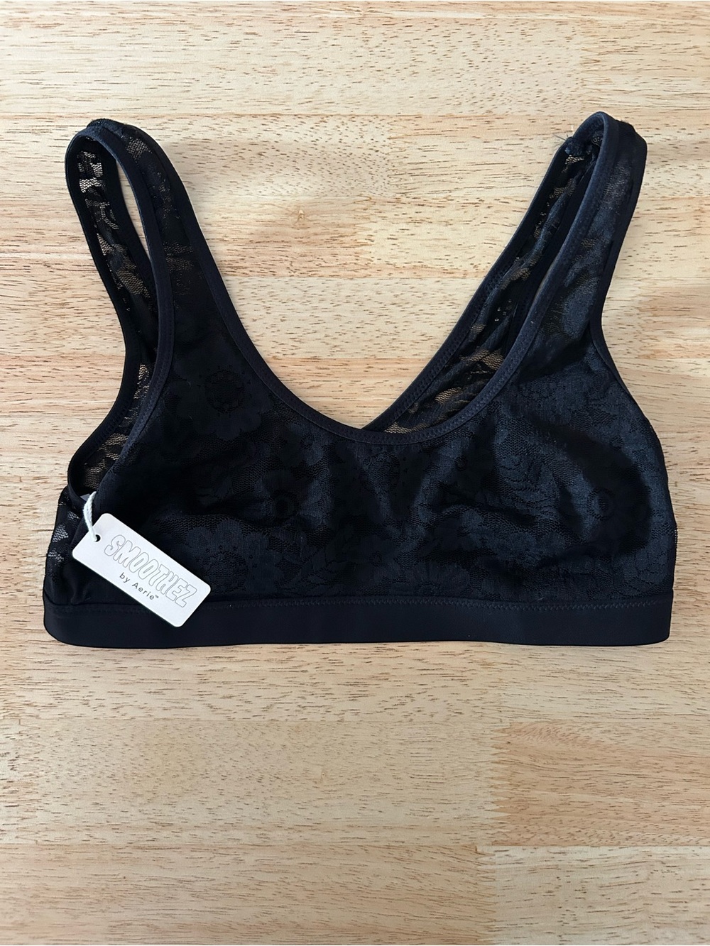NWT Aerie Smoothez Lace Drop Neck Bralette